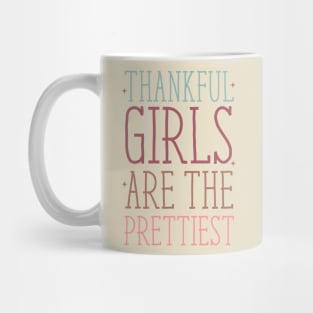 Friendsgiving thankful girls Mug